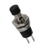 Oem Momentinis mygtukas PBS-110 - juodas - 250V-1A/125V-3A - 7mm - apvalus