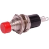 Momentinis mygtukas PBS-110 - raudonas - 250V-1A / 125V-3A - 7mm - apvalus