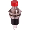 Momentinis mygtukas PBS-110 - raudonas - 250V-1A / 125V-3A - 7mm - apvalus