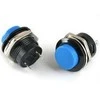 Oem Momentinis mygtukas R13-507 – mėlynas – 250V-3A – PB-02 – 16 mm – monostabilus – apvalus