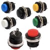 Oem Momentinis mygtukas R13-507 - raudonas - 250V-3A - 16mm - monostabilus - apvalus