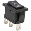 Momentinis svirtinis jungiklis - monostabilus KCD1- 21x15mm (ĮJUNGTA)-IŠJUNGTA-(ĮJUNGTA) 250V - 3 kontaktų