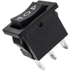 Momentinis svirtinis jungiklis - monostabilus KCD1- 21x15mm (ĮJUNGTA)-IŠJUNGTA-(ĮJUNGTA) 250V - 3 kontaktų