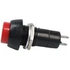 Mygtukas PBS-11A - 250V 1A - bistabilus - apvalus - raudonas
