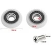 Oem Nailono kreipiamasis ratas 5x19x5mm - 5mm ašis - guolio ritinėlis - 3D spausdintuvams