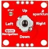 Navigacijos jungiklio modulis – valdymo svirtis su mygtuku – I2C – Qwiic – SparkFun PRT-27576