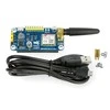 NB-IoT HAT, GSM SIM7020E, Raspberry Pi 4B/3B+/3B/2B/Zero priedėlis, Waveshare 15936