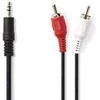 Nedis Kabelis 2xRCA - 3.5mm stereo kištukai 1.5m