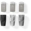 StarTech Nedis Kištukas RJ45 (8P8C) Pass Through CAT6 FTP kabeliui (10 vnt)