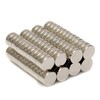 Oem Neodimio magnetas apvalus 3x1mm N38 10vnt