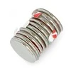 Calamit Neodimio magnetas su lipniu sluoksniu S N35/Ni 15x1.2mm - 10vnt