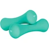 Ketaus hantelių su neopreno danga rinkinys 21kg (2x0.5kg+2x1kg+2x2kg+2x3kg+2x4kg), REBEL ACTIVE