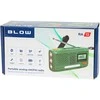 Nešiojamas analoginis AM/FM radijas BLOW RA13 solar