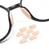 Oem Neslystančios nosies pagalvėlės akiniams - smėlio spalvos - 1.0 mm - 8 vnt - putplasčio lipdukai