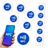 NFC lipdukas NTAG213 - 25 mm - 140 baitų - lipnus 13.56 MHz