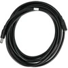 DC prailgintuvas 5.5/2.1mm - kaištis-lizdas - 3m - juodas - Goobay 71399