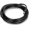 DC prailgintuvas 5.5/2.5mm - kaištis-lizdas - 3m - juodas - Goobay 71401