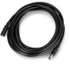 DC prailgintuvas 5.5/2.5mm - kaištis-lizdas - 3m - juodas - Goobay 71401