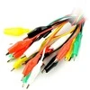 Odseven Maži krokodilo spaustukų 22AWG laidai - 40cm - x12