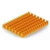 Odseven Radiatorius 40x30x5mm skirtas Raspberry Pi 4 su termolaidžia juosta - auksinis