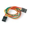 Oem 4 kontaktų lizdas-lizdas laidas - 40cm - 5 vnt