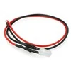 Oem 5mm 12V LED su rezistoriumi ir kabeliu - žalia