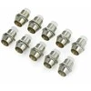 Oem 5mm LED laikiklis - metalinis įgaubtas - 10 vnt