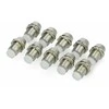 Oem 5mm LED laikiklis - metalinis įgaubtas - 10 vnt