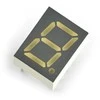 Oem Aštuonių segmentų ekranas x1 – 10mm raudonas – bendras anodas