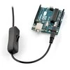 Oem DC kabelis 2.1x5.5mm su jungikliu - 35cm
