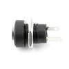 DC 5.5x2.5mm korpusinis lizdas su veržle