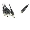Oem DC skirstytuvas 5.5x2.1mm - 4 kištukai
