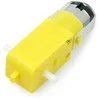 Oem DC variklis su 1:48 pavara 3-6V su dvipusiu velenu 200rpm