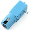 Oem DC variklis su 1:90 3-6V transmisija su vienu velenu - Bi-Metal