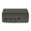 Oem Dėklas skirtas Raspberry Pi 4B - su išpjovomis - aliuminis - grafitas