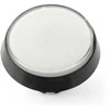 Oem Didelis mygtukas 6cm - baltas - pasviręs