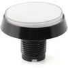 Oem Didelis mygtukas 6cm - baltas - pasviręs