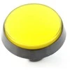 Oem Didelis mygtukas 6cm - geltonas - pasviręs