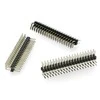 Oem Goldpin karpomas kištukas 2x20 kaiščių 2.54mm - kampinis