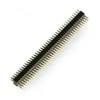 Oem Goldpin karpomas kištukas 2x40 kaiščių 1.27mm / 2.54mm - tiesus