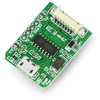 Oem IDC 10 kontaktų 1.27mm - microUSB adapteris, skirtas PMS7003 jutikliui