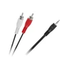 Oem Kabelis 2xRCA - AUX 3.5mm 10m