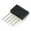Oem Karpomas lizdas 1x5 kaiščių tiesus 2.54mm - vertikalus ilgas - 10vnt