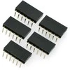 Oem Karpomas lizdas kampinis 1x6 kaiščių 2.54mm - 5vnt