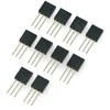 Oem Karpomas lizdas tiesus 1x3 kaiščių 2.54mm - vertikalus ilgas - 10vnt