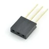 Oem Karpomas lizdas tiesus 1x3 kaiščių 2.54mm - vertikalus ilgas - 10vnt