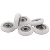 Oem Kreipiantis ratas 5x23x7mm - baltas - 5mm ašis - guolio ritinėlis - 3D spausdintuvams