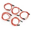 Oem Laidas 2 kontaktų lizdas rastras 2.54mm - 40cm - 5 vnt