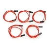 Oem Laidas 2 kontaktų lizdas rastras 2.54mm - 40cm - 5 vnt
