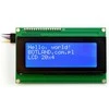 Oem LCD ekranas 4x20 simbolių mėlynas + I2C LCM1602 konverteris